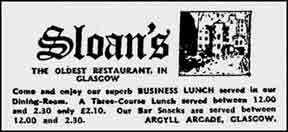 Sloan's advert 1979